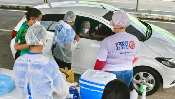 Covid-19: vacina para idosos acaba em Cruzeiro do Sul